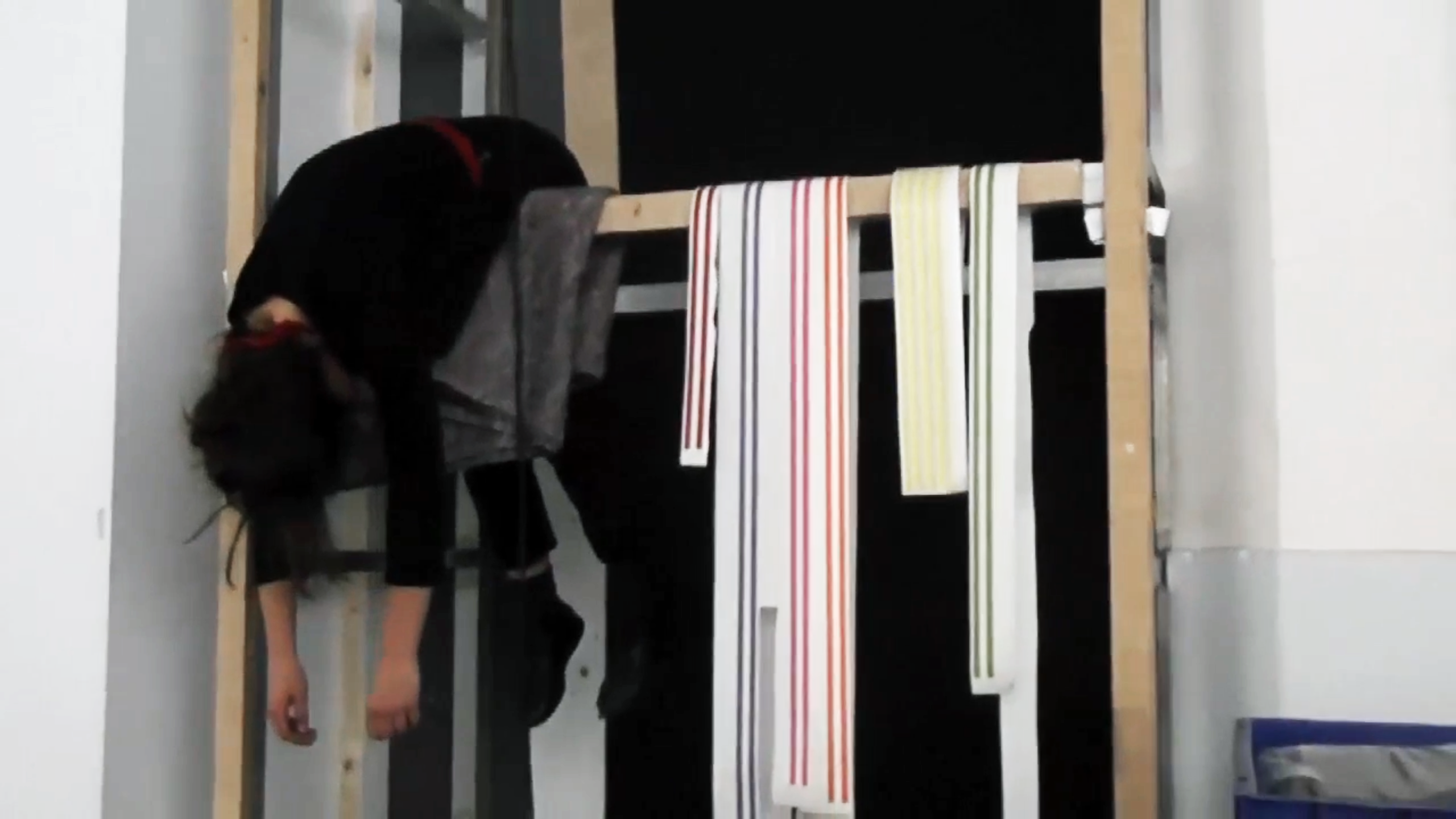 two women in the storage of a museum